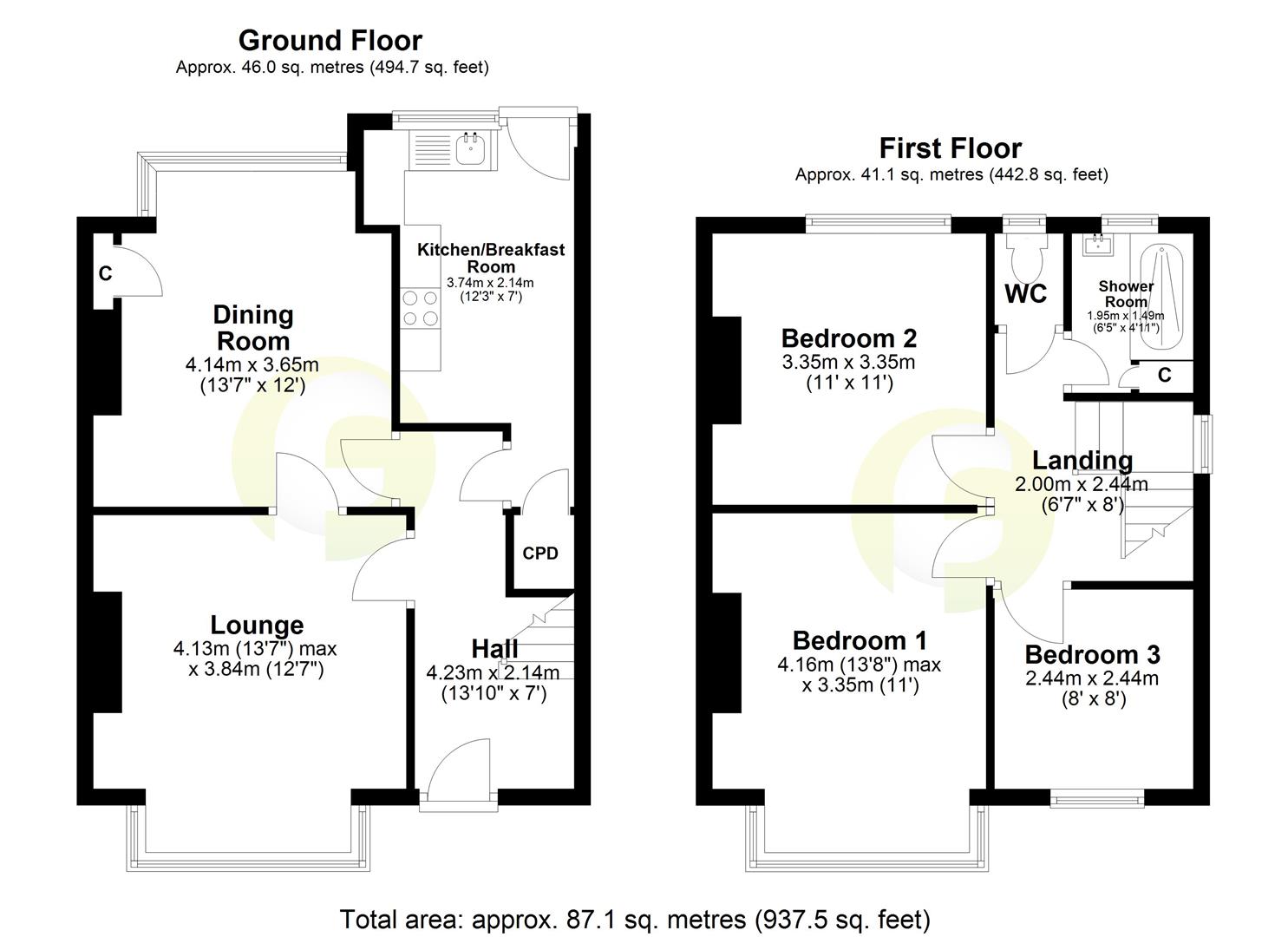 Floorplan.Wallsend Road, North Shields